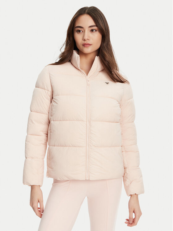 Guess Зимно яке V4YL03 WFUD0 Розов Regular Fit цвят на ниска цена