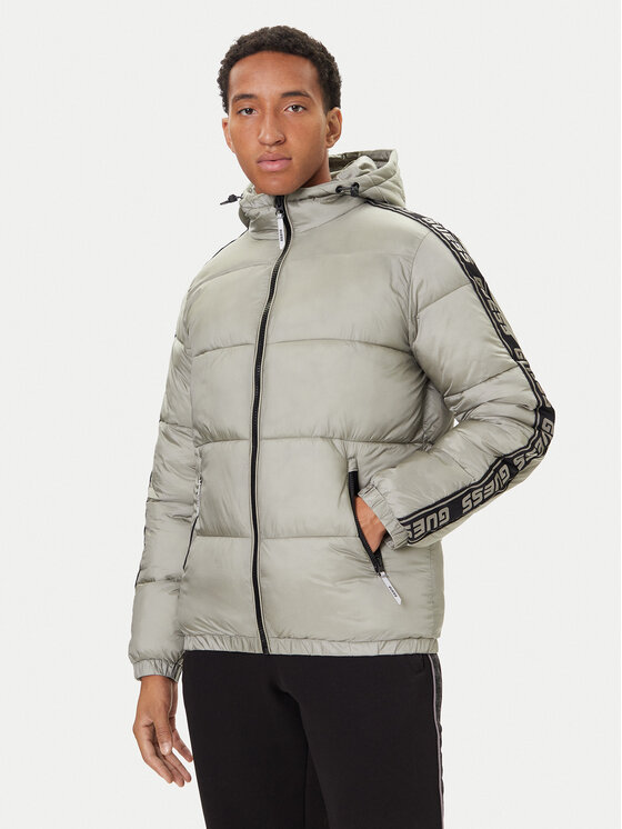 Guess Зимно яке Z5BL17 WO06I Зелен Regular Fit цвят на ниска цена