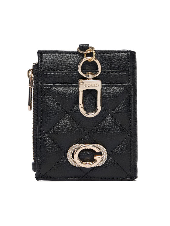 Guess Калъф за кредитни карти RW1796 P5401 Черен цвят на ниска цена