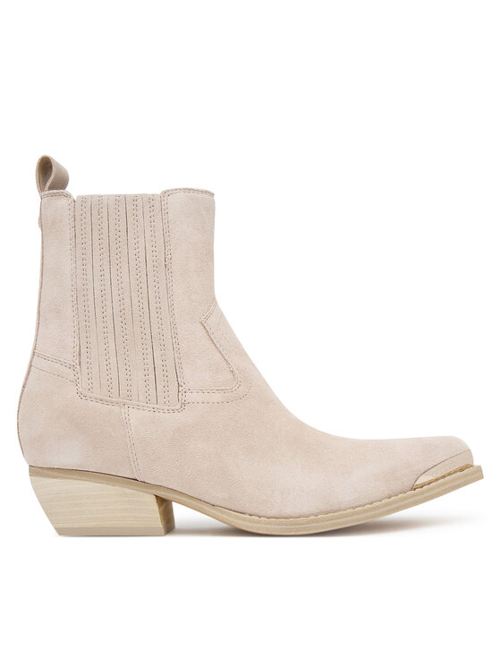 Guess Каубойски обувки FLTLN2 SUE10 Бежов цвят на ниска цена