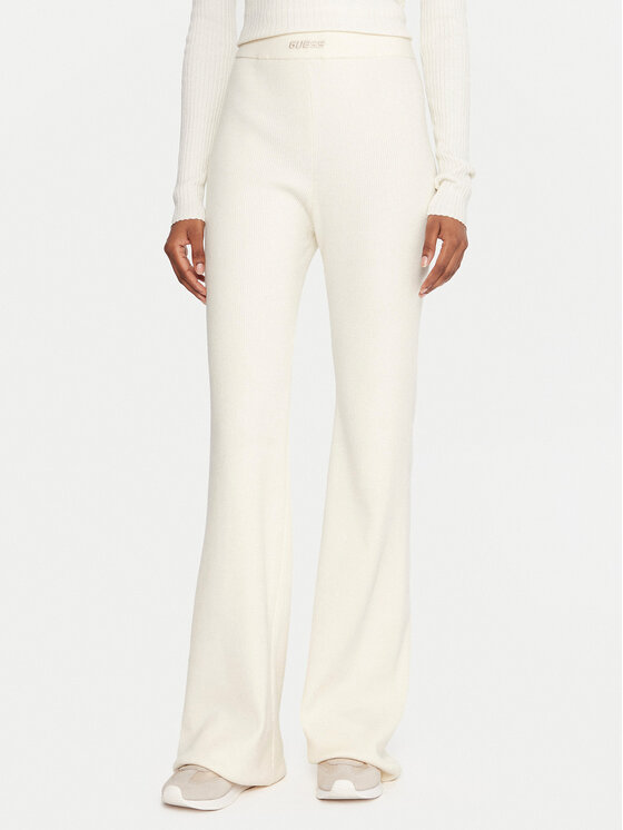 Guess Клин V5BB08 Z3JD2 Екрю Flare Fit цвят на ниска цена