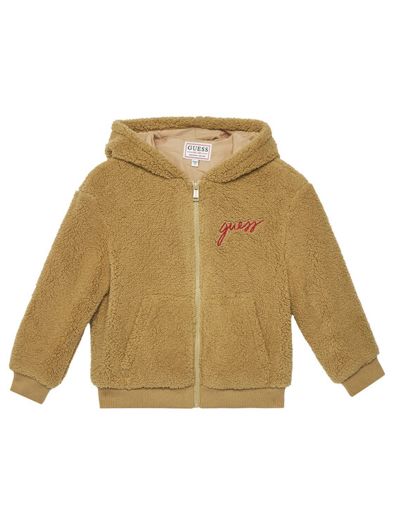 Guess Кожух H5YJ02 W0330 Бежов Regular Fit цвят на ниска цена