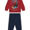 Guess Комплект пуловер и платнени панталони I5BG04 Z2BB0 Червен Regular Fit цвят на ниска цена