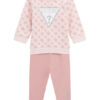 Guess Комплект суитшърт и клин A5BG14 KAD74 Розов Regular Fit цвят на ниска цена
