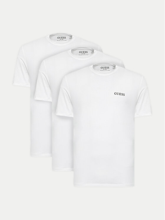 Guess Комплект тениски U4YG52 KCAM1 Бял Regular Fit цвят на ниска цена