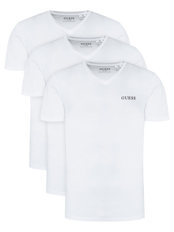 Guess Комплект тениски U5BG58 KCAM1 Бял Regular Fit цвят на ниска цена