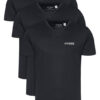 Guess Комплект тениски U5BG58 KCAM1 Черен Regular Fit цвят на ниска цена