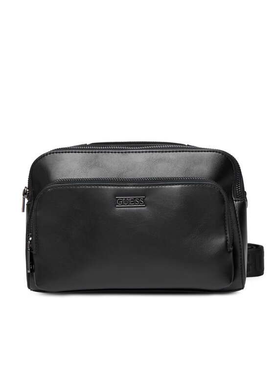 Guess Мъжка чантичка HMBOCA P5439 Черен цвят на ниска цена