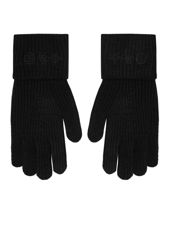 Guess Мъжки ръкавици AW5405 POL02 Черен цвят на ниска цена