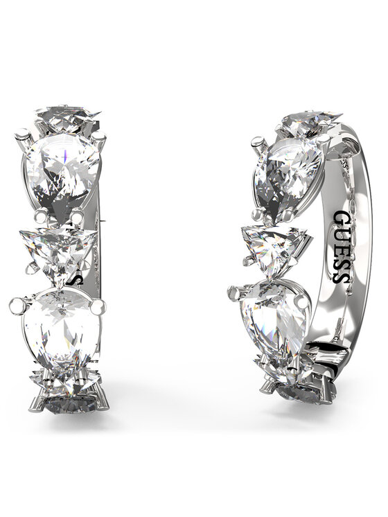 Guess Обици JUBE04 417JW Сребрист цвят на ниска цена