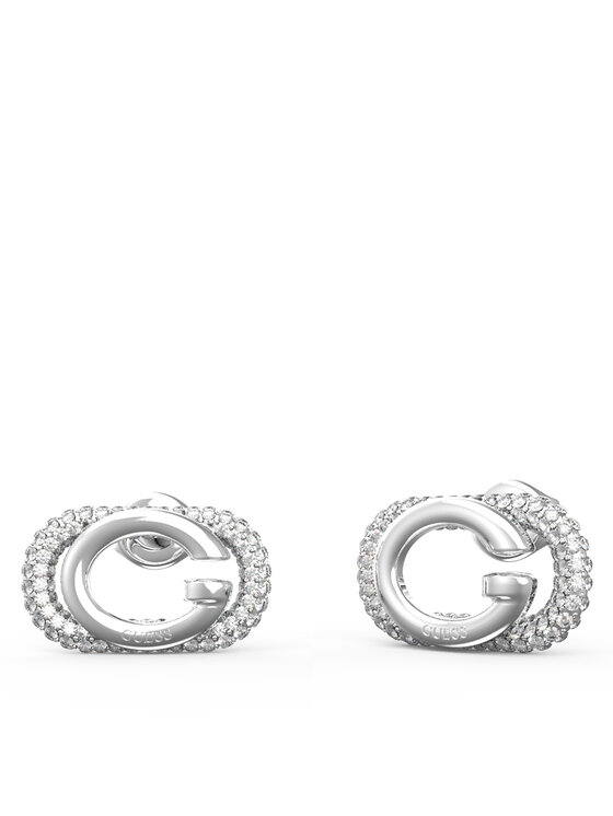 Guess Обици JUBE04 511JW Сребрист цвят на ниска цена