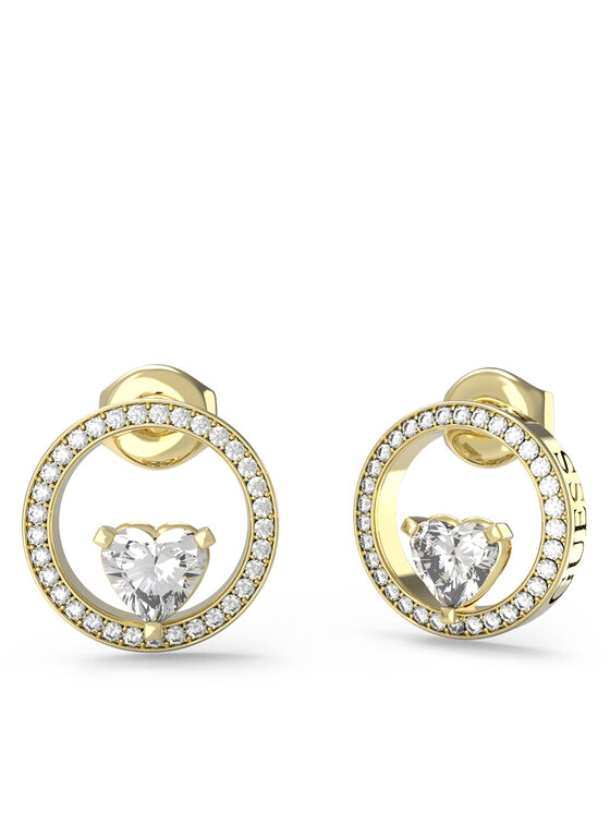 Guess Обици JUBE04 666JW Златист цвят на ниска цена