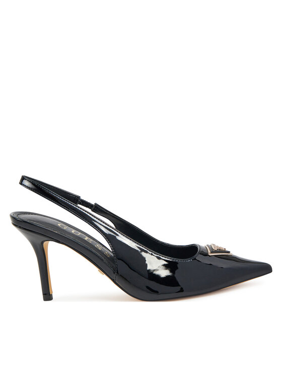 Guess Обувки на ток FLJNAS PAF05 Черен цвят на ниска цена