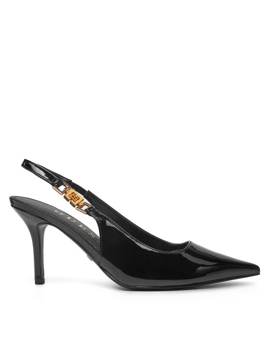 Guess Обувки на ток FLPNAS PAF05 Черен цвят на ниска цена