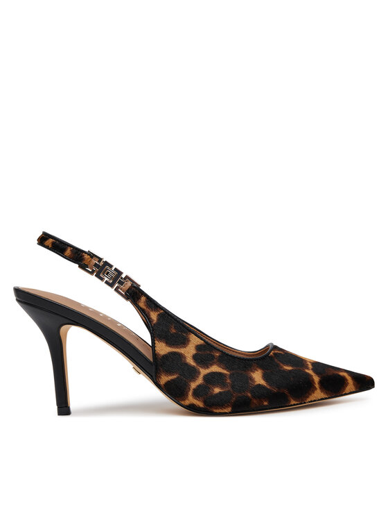 Guess Обувки на ток FLTNSH LEP05 Кафяв цвят на ниска цена