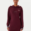 Guess Плетена рокля V5BK01 Z1152 Бордо Regular Fit цвят на ниска цена