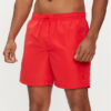 Guess Плувни шорти F4GT01 WG282 Червен Regular Fit цвят на ниска цена
