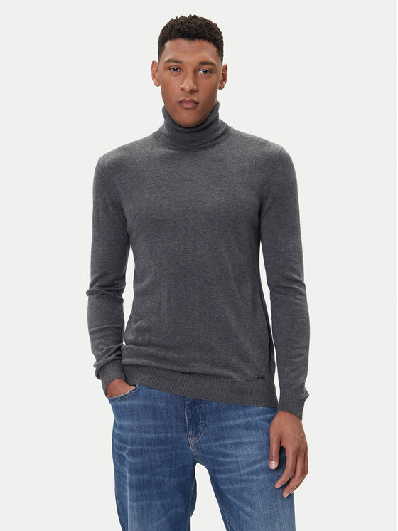 Guess Поло M5BR09 Z0432 Сив Regular Fit цвят на ниска цена