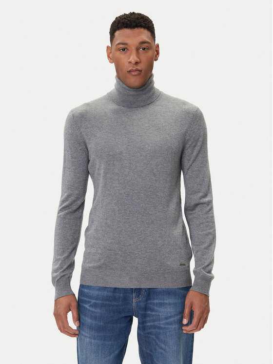 Guess Поло M5BR09 Z0432 Сив Regular Fit цвят на ниска цена