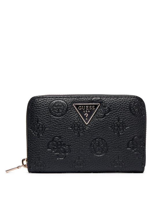 Guess Портфейл Cresidia II Slg SWPD98 88140 Черен цвят на ниска цена