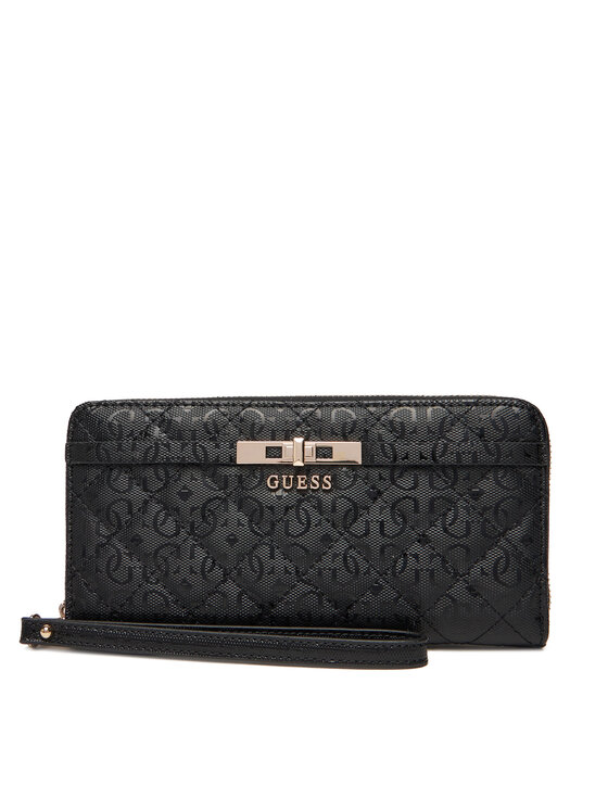 Guess Портфейл Idra Slg SWGG81 57146 Черен цвят на ниска цена