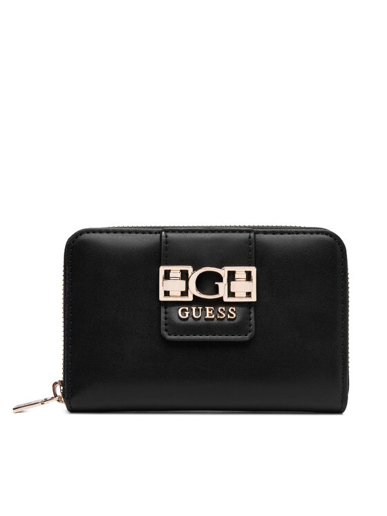 Guess Портфейл Jane Slg SWVG98 91140 Черен цвят на ниска цена