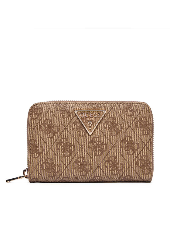 Guess Портфейл Laurel II Logo SWSG74 59140 Кафяв цвят на ниска цена