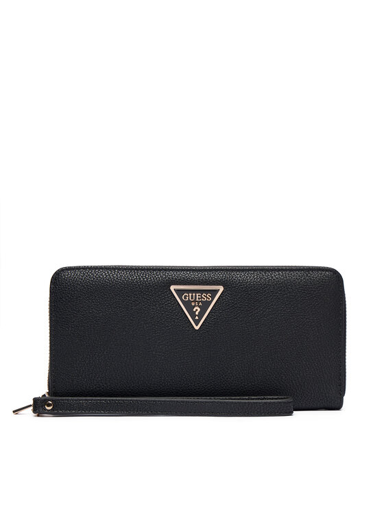 Guess Портфейл Laurel II SWBG74 59146 Черен цвят на ниска цена