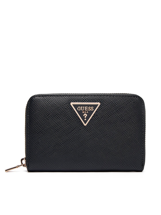 Guess Портфейл Laurel II Slg SWZG74 59140 Черен цвят на ниска цена