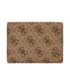 Guess Портфейл SMMALL LEA27 Кафяв цвят на ниска цена