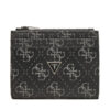 Guess Портфейл SMMALO LEA03 Черен цвят на ниска цена