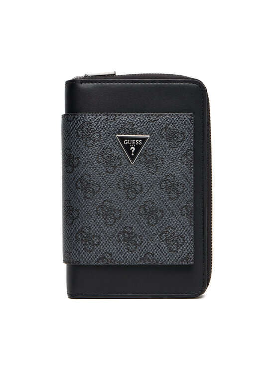 Guess Портфейл SMMILO P5401 Черен цвят на ниска цена