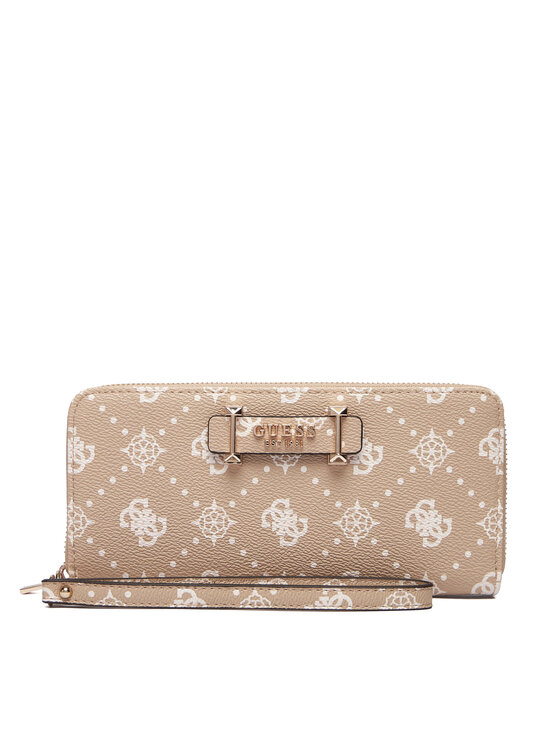 Guess Портфейл Silia Slg SWGP98 90146 Бежов цвят на ниска цена