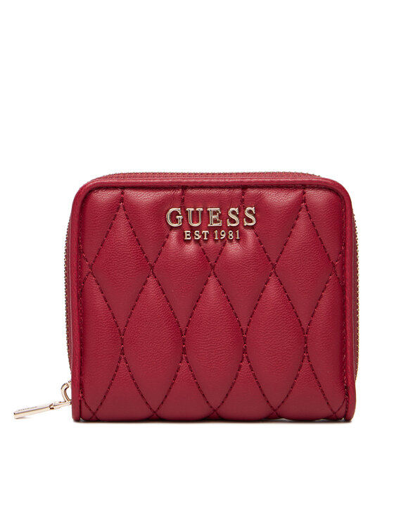 Guess Портфейл Valla Slg SWQG81 22137 Червен цвят на ниска цена