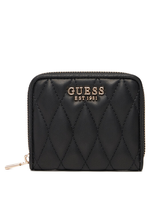 Guess Портфейл Valla Slg SWQG81 22137 Черен цвят на ниска цена