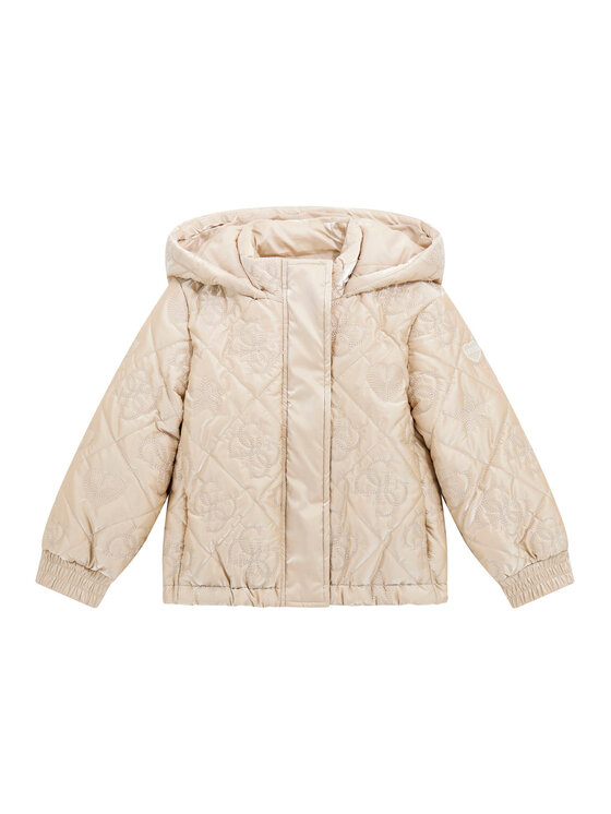 Guess Преходно яке K5BL03 W3080 Бежов Regular Fit цвят на ниска цена