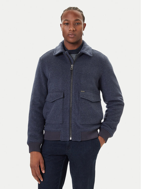 Guess Преходно яке M5BL2K W0682 Тъмносин Regular Fit цвят на ниска цена