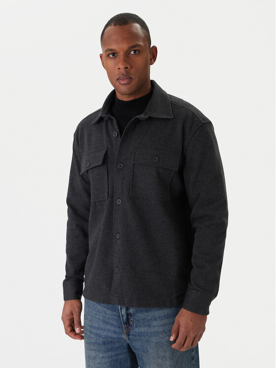 Guess Преходно яке M5BP28 K0801 Сив Classic Fit цвят на ниска цена