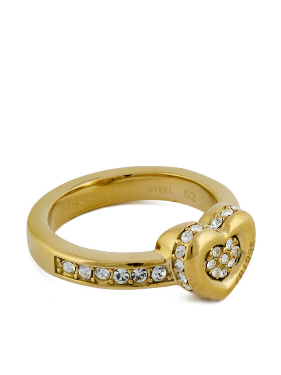 Guess Пръстен JUBR05 464JW Златист цвят на ниска цена