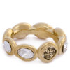 Guess Пръстен JUBR05 573JW Златист цвят на ниска цена