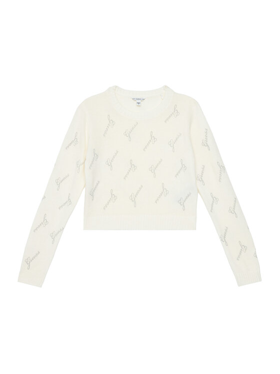 Guess Пуловер J5BR28Z0870 Бежов Regular Fit цвят на ниска цена