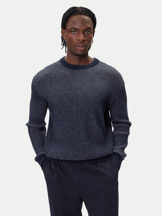 Guess Пуловер M5BR20 Z0482 Тъмносин Regular Fit цвят на ниска цена