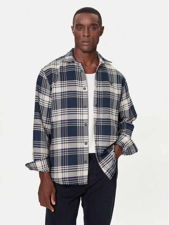 Guess Риза M5BH24 W1951 Кафяв Regular Fit цвят на ниска цена