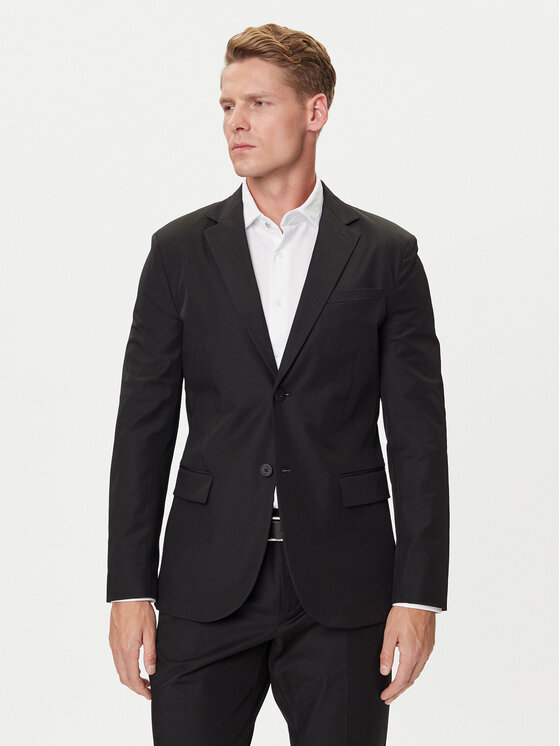 Guess Сако M4YN00 WG9Z2 Черен Regular Fit цвят на ниска цена