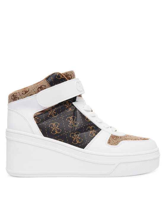 Guess Сникърси FLFRUK FAL12 Бежов цвят на ниска цена