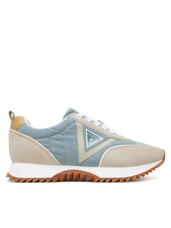 Guess Сникърси FLTBAI DEN12 Син цвят на ниска цена