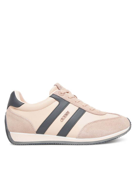 Guess Сникърси FLTSAP LEA12 Розов цвят на ниска цена