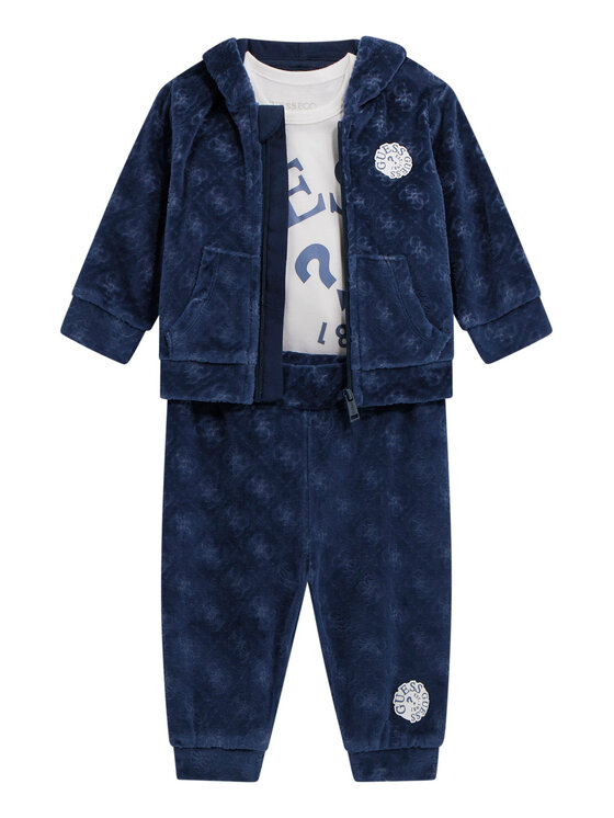 Guess Спортен екип H5BW02 KAVN4 Тъмносин Regular Fit цвят на ниска цена