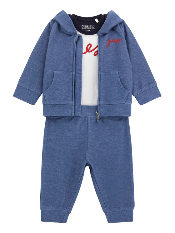 Guess Спортен екип P5YG07 KCZ10 Син Regular Fit цвят на ниска цена