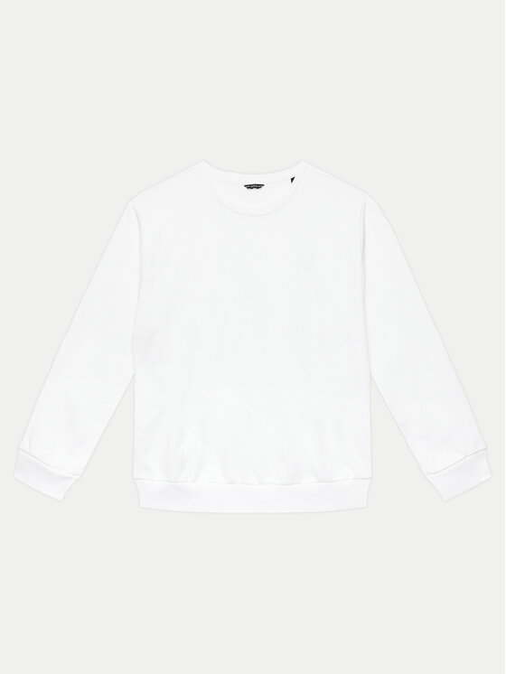 Guess Суитшърт L4YQ05 KAD73 Бял Regular Fit цвят на ниска цена
